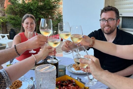 Traditional cooking class with tasting in the garden