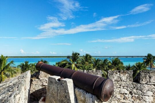 Bacalar & Seven Color Lagoon Boat Adventure from Costa Maya Port