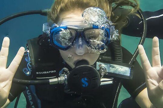 Scuba diving baptism