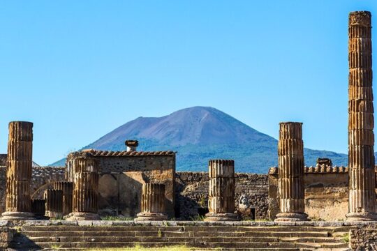 Pompeii Sorrento and Wine Tasting Tour from Naples