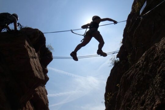 Via ferrata Cala del Molí in Sant Feliu de Guíxols