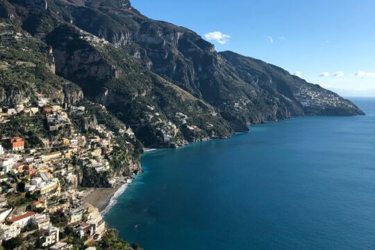 Pompeii-Amalfi Coast tour from Naples with licensed guide included