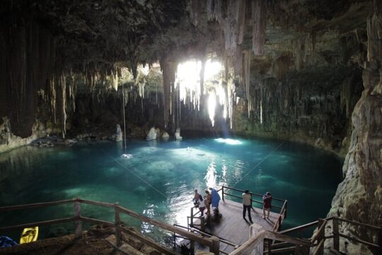 From Valladolid: 4 cenotes in one day (Private transportation)
