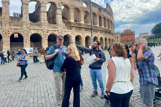 Colosseum, Roman Forum and Palatine Hill Guided Walking Tour