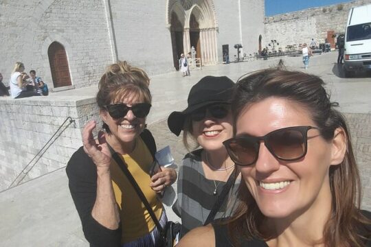 Assisi Town with Gourmet Lunch&Wine Fullday from Rome