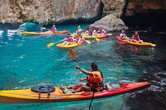 Kayak route from Moraira to Poble Nou de Benitachell