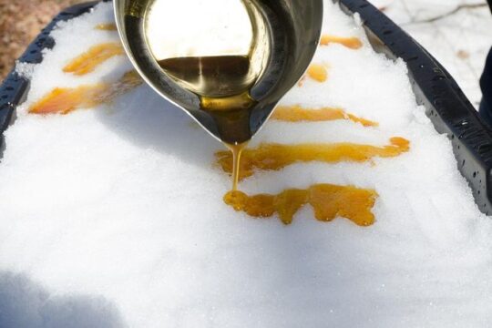 Sugar Shack (Feb to May) Maple Syrup Private Day Tour with lunch from Montreal