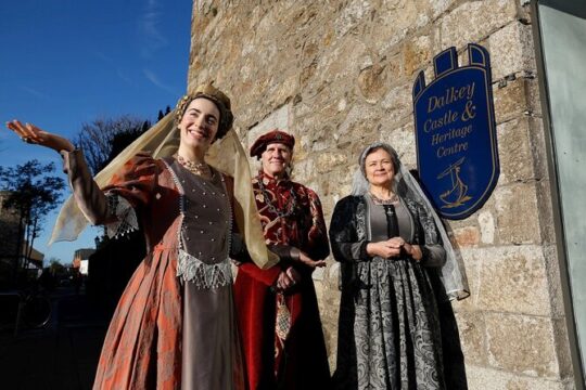 Interactive Living History in Dalkey Castle near Dublin City