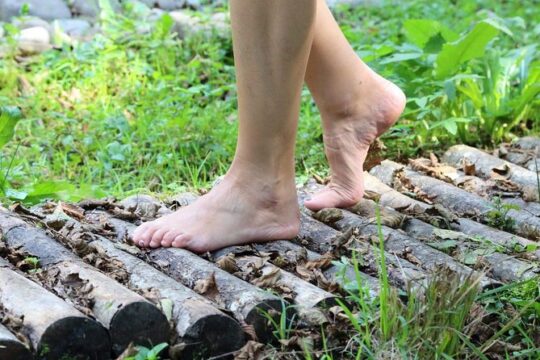 Park Therapy and Barefooting
