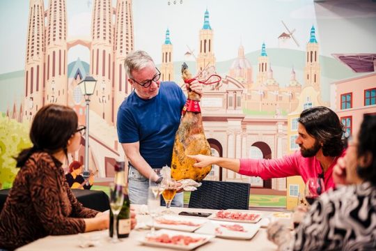 Sagrada Familia Jamón Iberico Masterclass with Wine Tasting