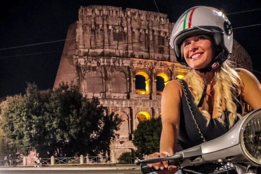 Rome by Night Vespa Tour