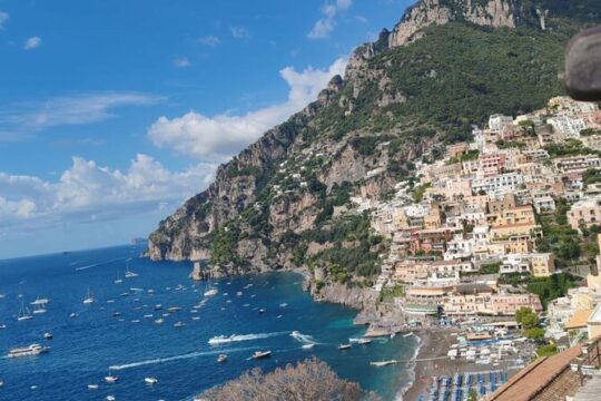 Tramvia Napoli: Transfer to Positano + Amalfi (Daily Tour)