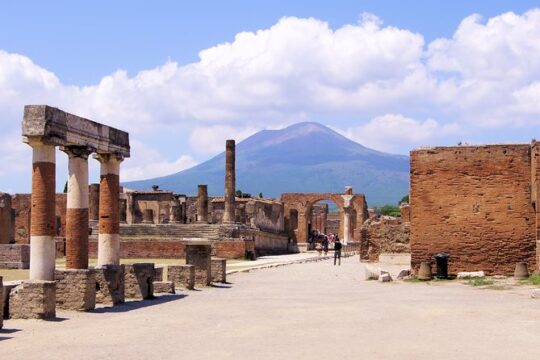 Private Pompeii and Sorrento from Rome