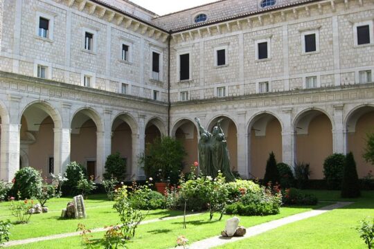 WWII Historical Montecassino Battlefields from Rome