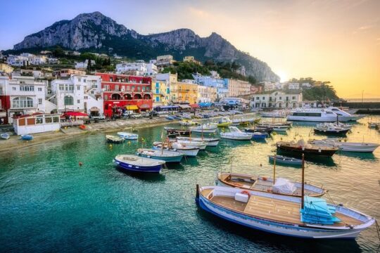 Full Day Private Boat Tour to Capri from Amalfi