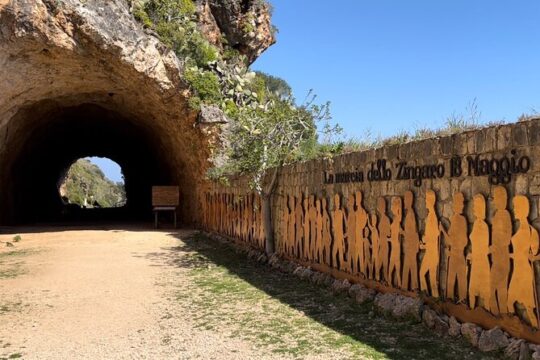 Zingaro Reserve from Alcamo and C/mmare-Entrance, lunch box incl