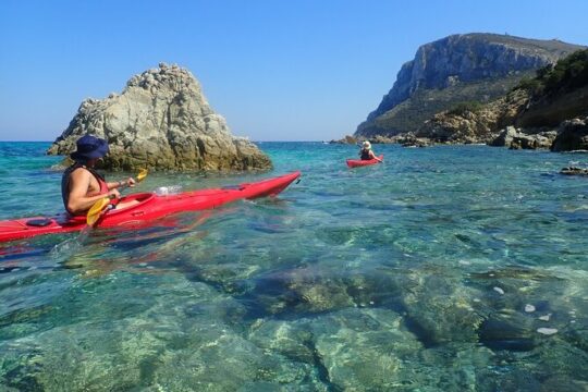 4-Hour Kayak Tour at Capo Figari (Golfo Aranci)
