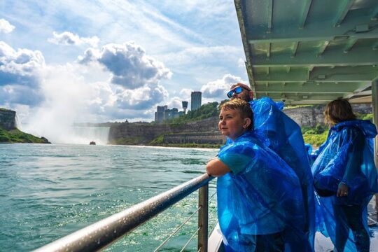 Niagara Falls: USA + Canada Tour with Cave, Boat Ride and Lunch