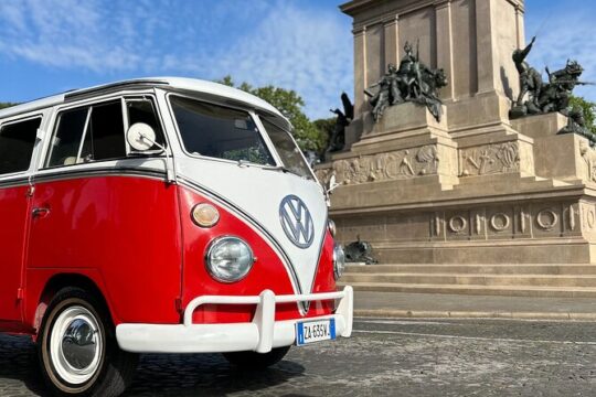 3-hour private tour of Rome aboard a Vintage VolksWagen T1