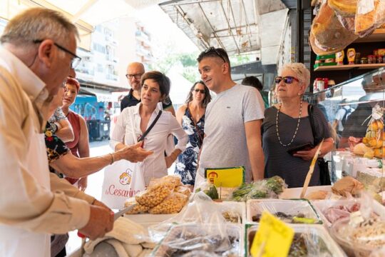 Small Group Market tour & Dining Experience at Cesarina's home in Civitavecchia
