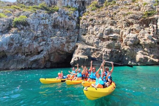 Kayak Excursion Cova Tallada 2h 30min
