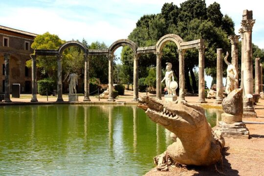 Private Tivoli: Hadrian's Villa and Villa d'Este with Pick-up from Rome