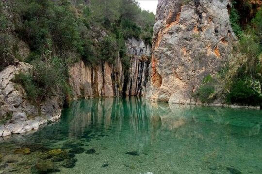Thermal Springs in Montanejos and the Girlfriend Waterfall