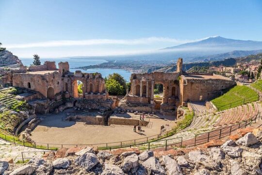 ETNA and TAORMINA departing from PALERMO, Private Tour