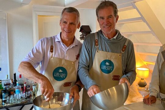 Cooking on Lake Como with an Amazing View