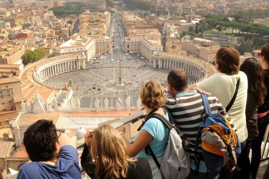 Skip-the-Line St.Peter's Dome, Vatican and Sistine Chapel Tour