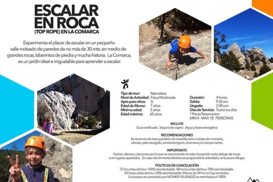 La Pirámide Park // ROCK CLIMBING La Comarca