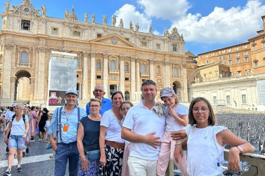 Family-Friendly Vatican Tour for Kids with Sistine Chapel & St Peter's Basilica