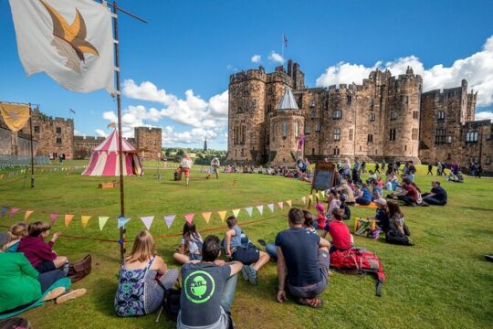 Alnwick Castle and The Borders Hogwarts Filming Location