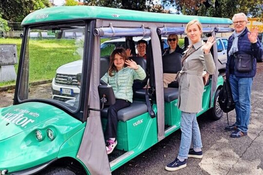 Rome: Tailorable Private Golf Cart Tour