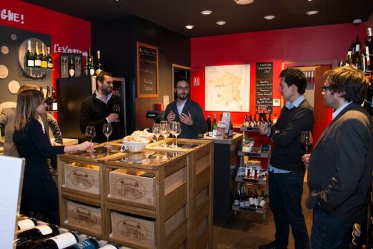 Paris Nation wine tasting