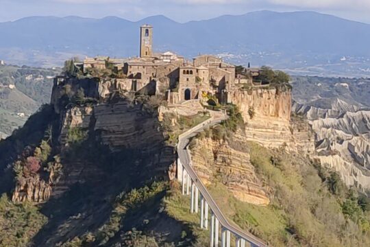 The spectacular dying city ,"Civita di Bagnoregio" and the Monster Park