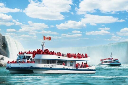 Toronto to Niagara Falls Day Tour with Boat Cruise and Lunch