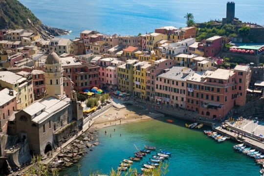 The charm of Cinque Terre: tour by minivan from Florence