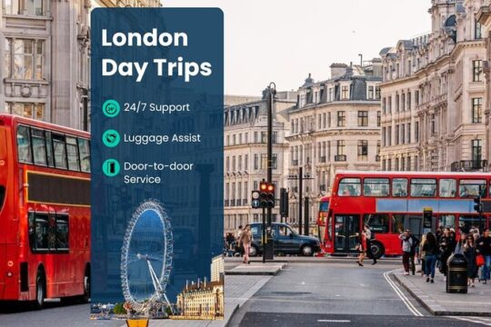London Day Trip Private Driver in Luxury Car on Demand