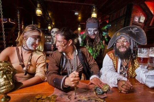 Jolly Roger Pirate Show and Dinner Cruise with Open Bar