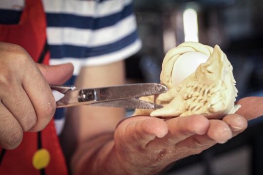 Cooking class: Learn how to make traditional Sardinian bread.