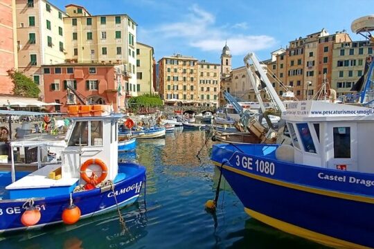 Camogli and San Fruttuoso with lunch