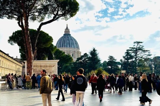 Skip the line Tour of the Vatican,Sistine Chapel & Basilica Entry