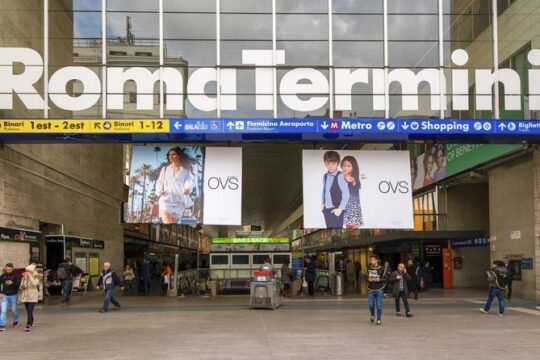 Transfer from Rome railway stations to Rome