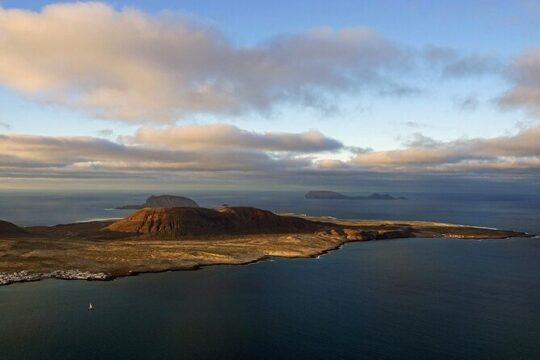 Traditional Canarian street market and marine reserve of La Graciosa