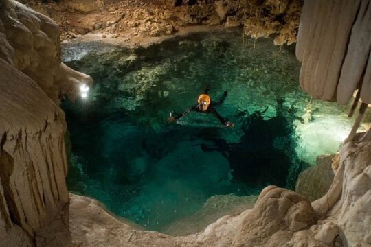 Playa del Carmen Amazing Secret River with Buffet and Drinks