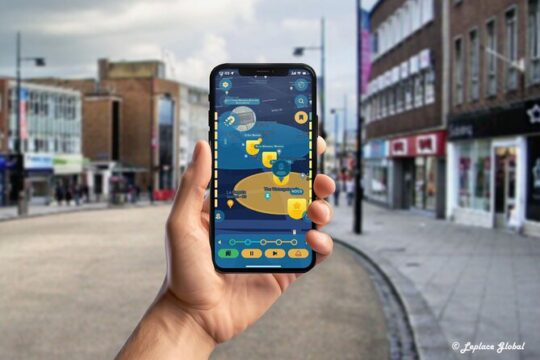 Walking Self Guided Tour using the Titanic Mobile App