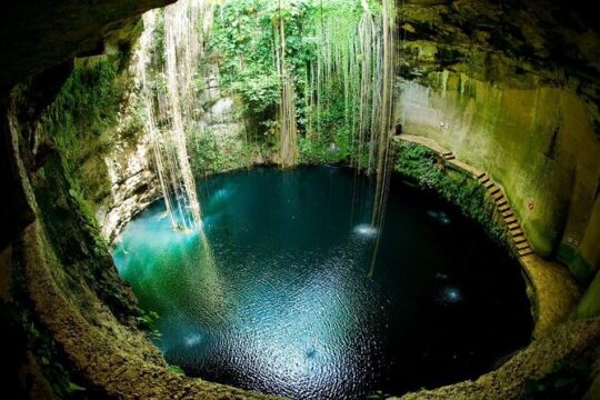 From Valladolid; Private transportation(Chichen Itza + 3 Cenotes)