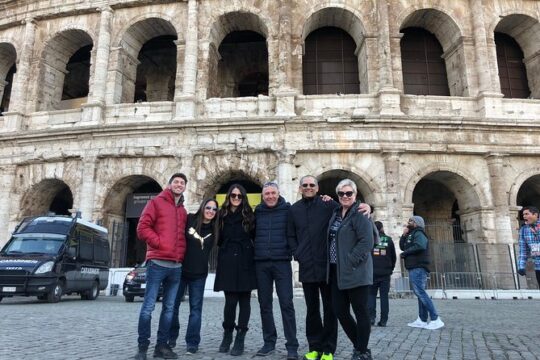 VIP tour of Rome from Civitavecchia, Colosseum & Vatican (10hrs)