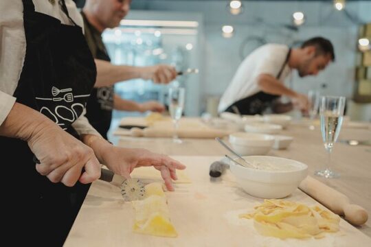 Pasta and Tiramisù Cooking Workshop in the Heart of Rome